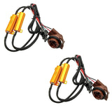 2x 3157 LED 50W 6ohm Load Resistor Adapter Anti Hyper Flashing Error Canceler