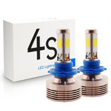 4S LED Headlight 4-Sided Conversion Kit - COB LED Chips