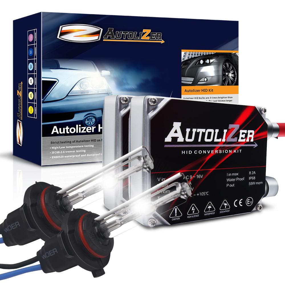 55W First Gen. Heavy Duty H10 (9140 9145 9155) Xenon Conversion HID Headlight Kit - Autolizer