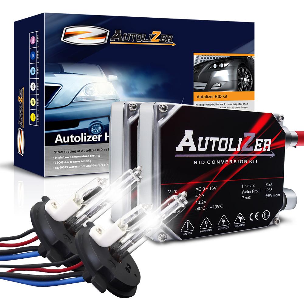 55W First Gen. Heavy Duty H4 (9003 HB2) Xenon Conversion HID Headlight Kit - Hi/Lo - Autolizer