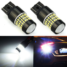 Load image into Gallery viewer, 7443 (7440/7441/T20) 78-SMD 3014 LED Bulbs with Projector, Xenon White - Autolizer