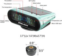 Load image into Gallery viewer, STEELMATE Mini One-s Green Multi-Function Tire Pressure Monitoring System Auto Backlight Sleep Awake - Autolizer