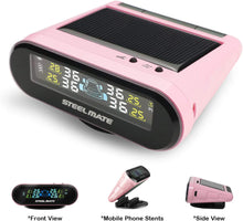 Load image into Gallery viewer, STEELMATE Mini One-s Pink Multi-Function Tire Pressure Monitoring System Auto Backlight Sleep Awake - Autolizer