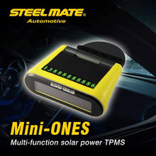 Load image into Gallery viewer, STEELMATE Mini One-s Yellow Multi-Function Tire Pressure Monitoring System Auto Backlight Sleep Awake - Autolizer