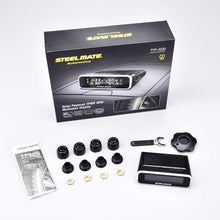 Load image into Gallery viewer, STEEL MATE Wireless TPMS Monitor Solar Power Tire Pressure Monitoring System - Autolizer